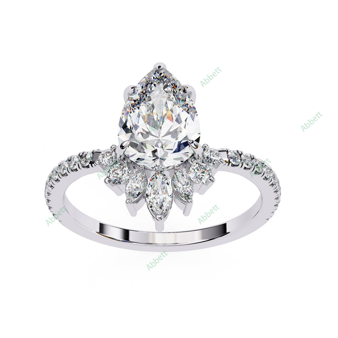 Accented Engagement Ring ENAC1120