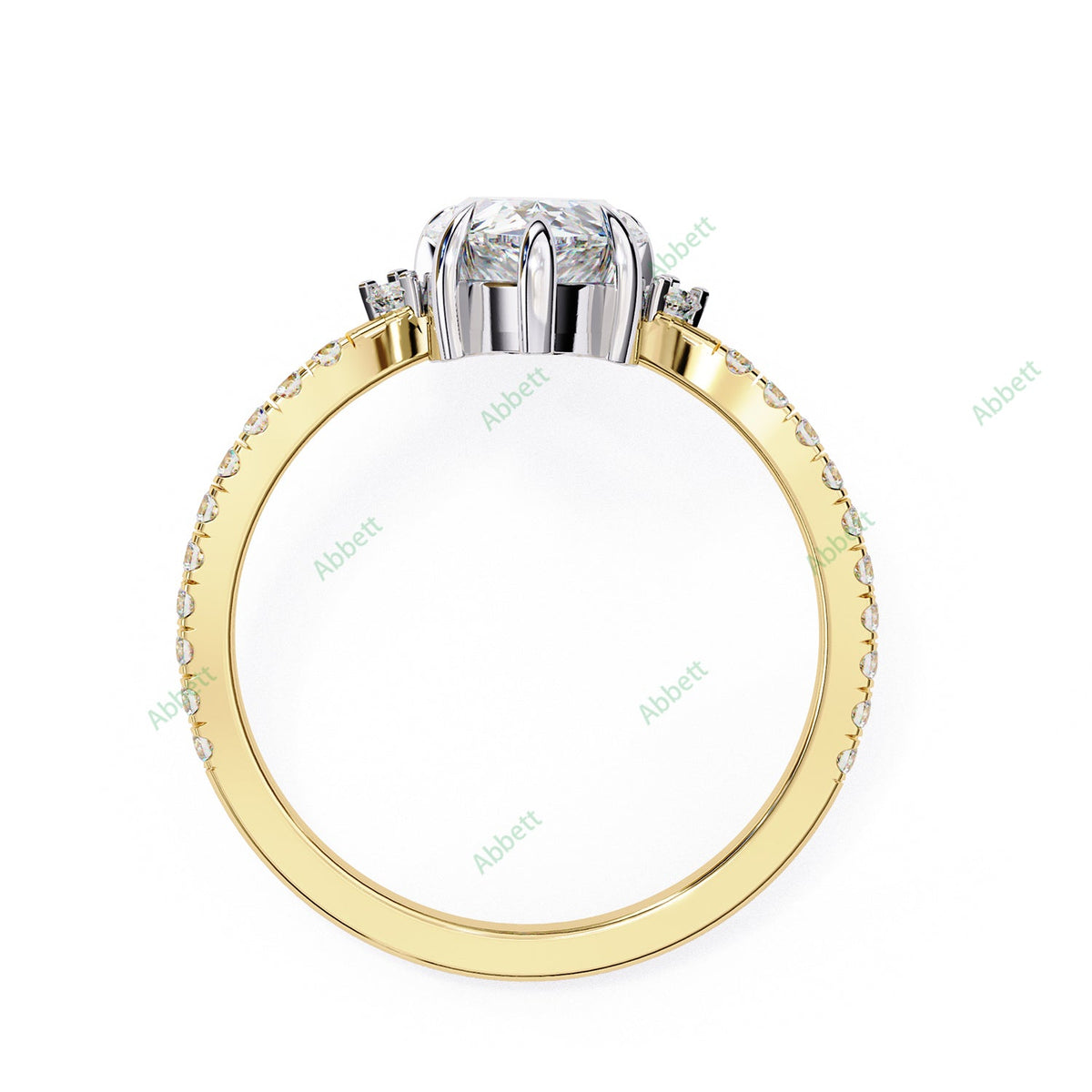 Accented Engagement Ring ENAC1120