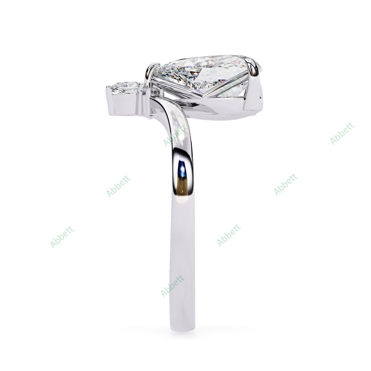 Accented Engagement Ring ENAC1122