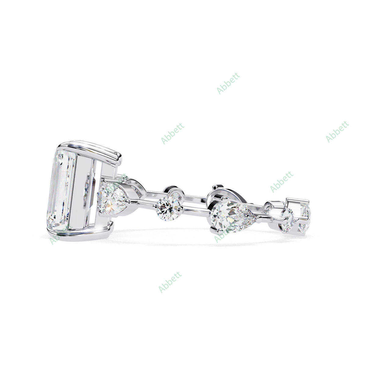Accented Engagement Ring ENAC1127