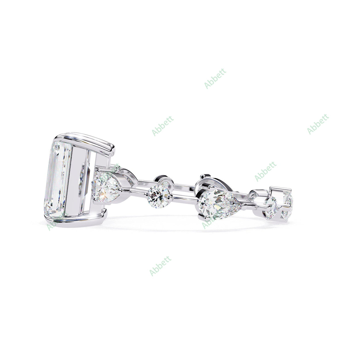 Accented Engagement Ring ENAC1127