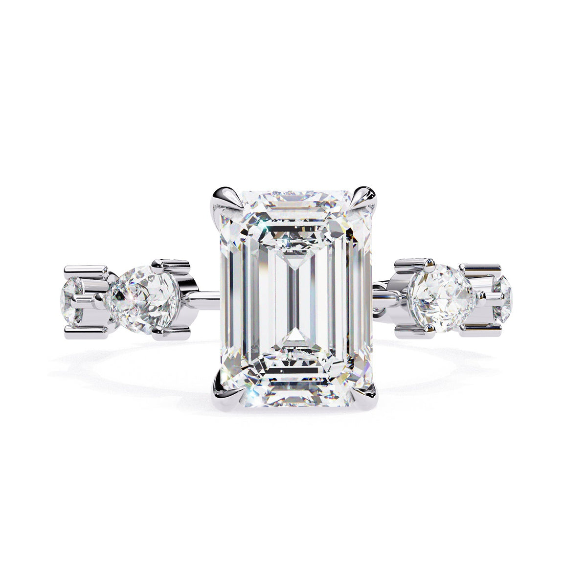 Accented Engagement Ring ENAC1127