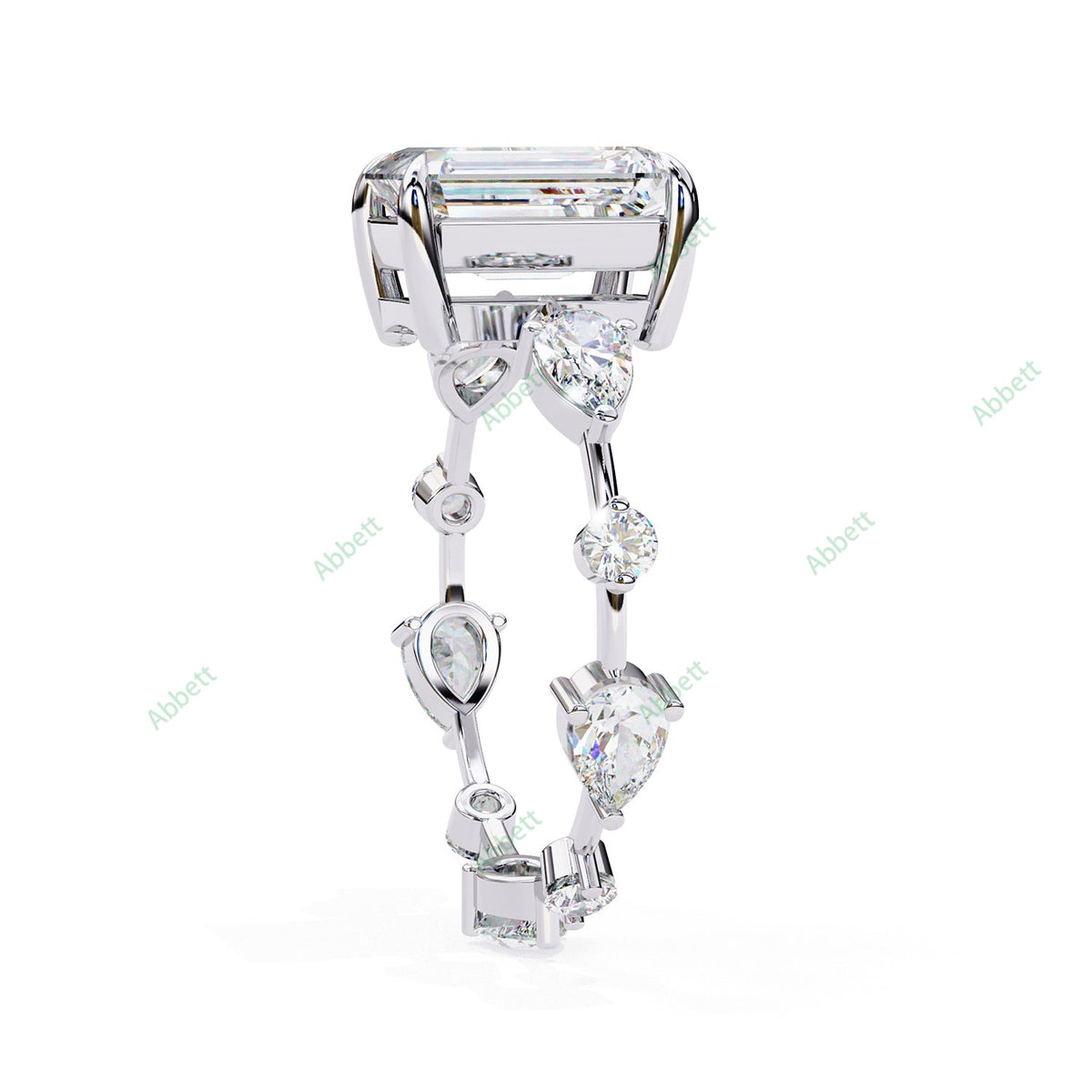 Accented Engagement Ring ENAC1127