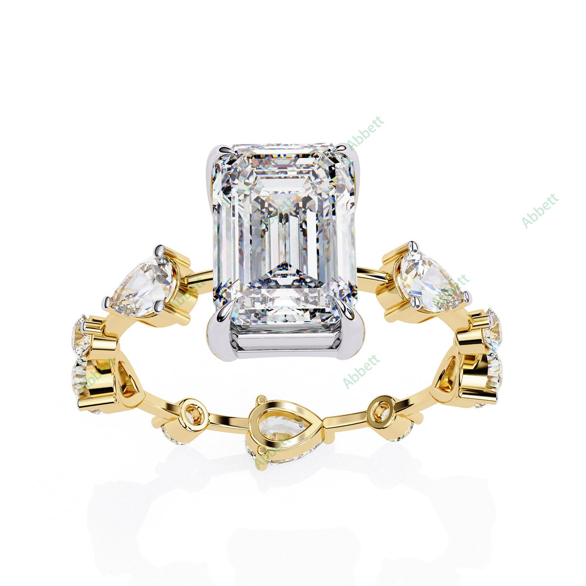 Accented Engagement Ring ENAC1127