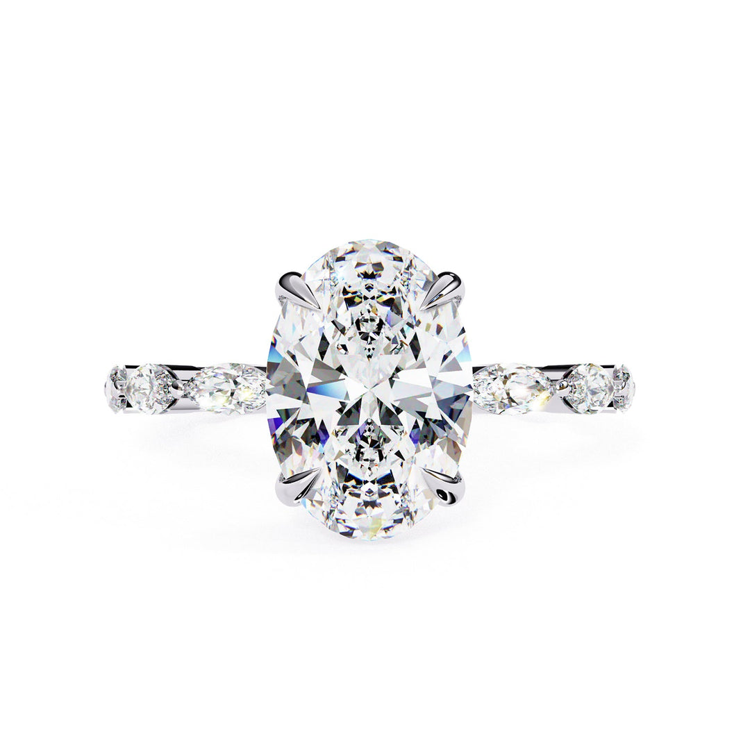 Accented Engagement Ring ENAC1128