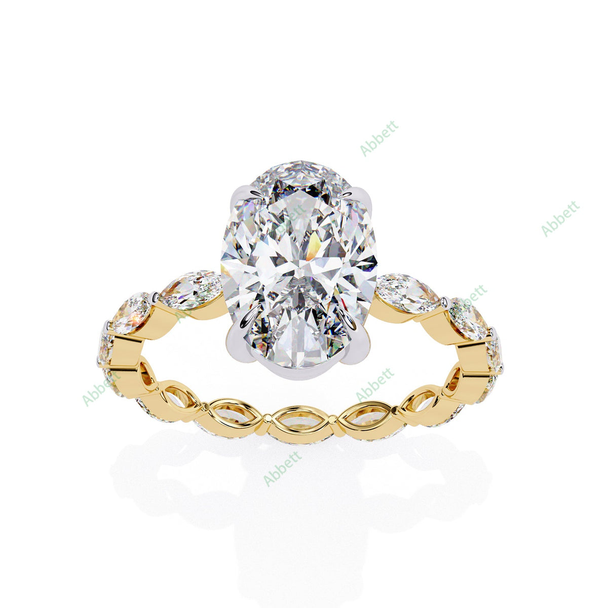 Accented Engagement Ring ENAC1128