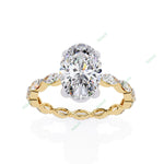 Load image into Gallery viewer, Accented Engagement Ring ENAC1128
