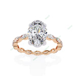 Load image into Gallery viewer, Accented Engagement Ring ENAC1128
