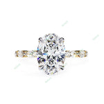 Load image into Gallery viewer, Accented Engagement Ring ENAC1128
