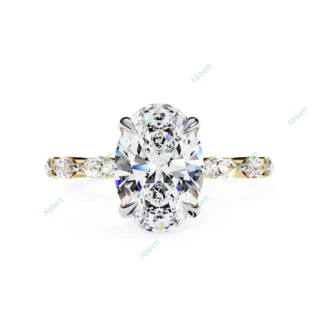 Accented Engagement Ring ENAC1128