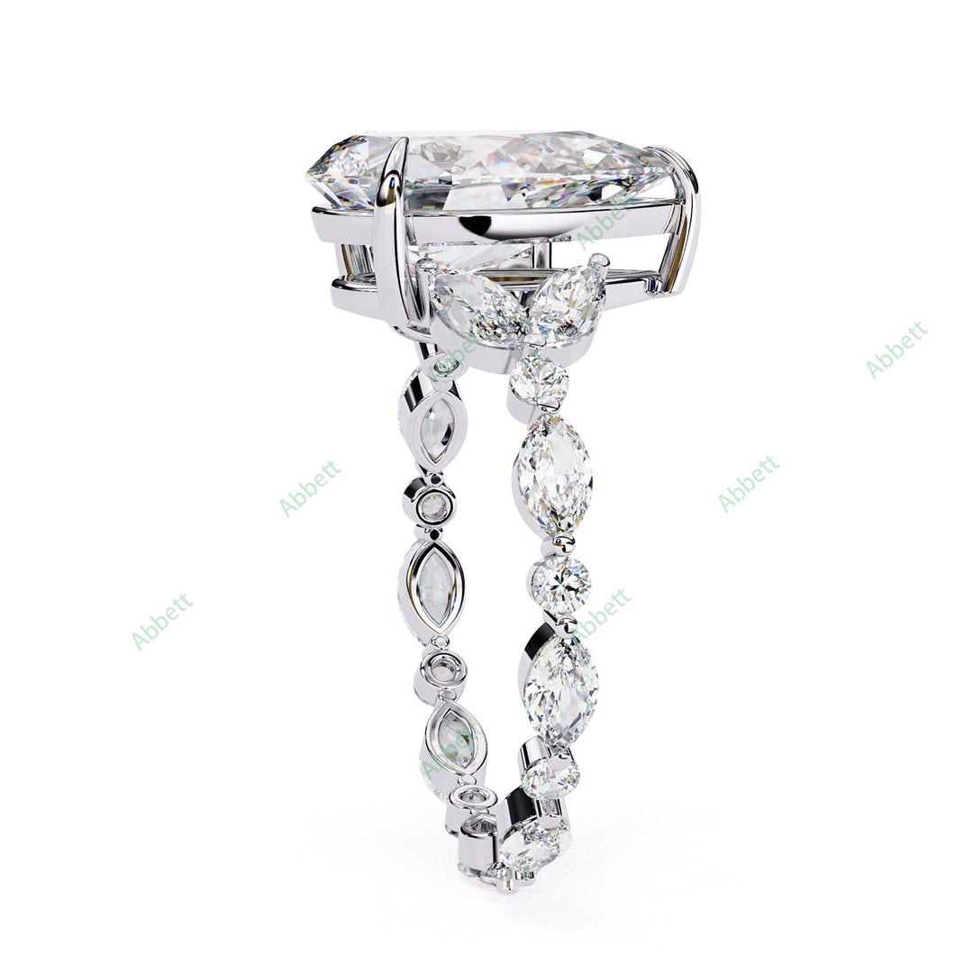 Accented Engagement Ring ENAC1132