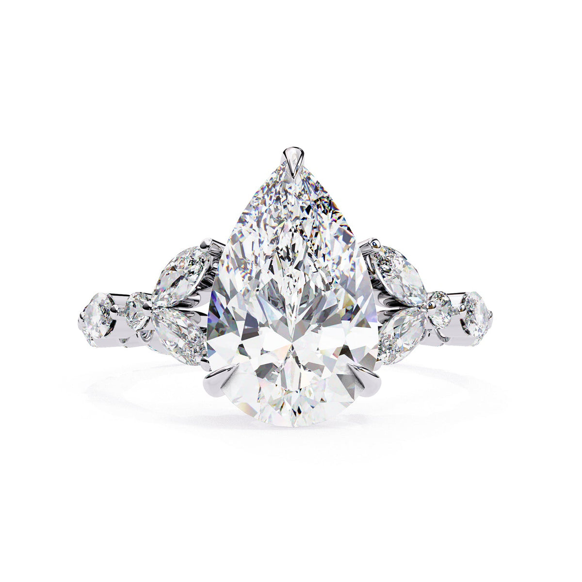 Accented Engagement Ring ENAC1132