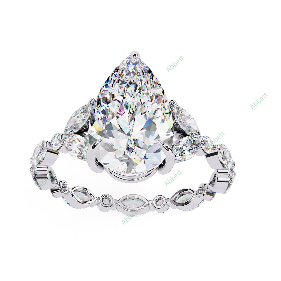 Accented Engagement Ring ENAC1132