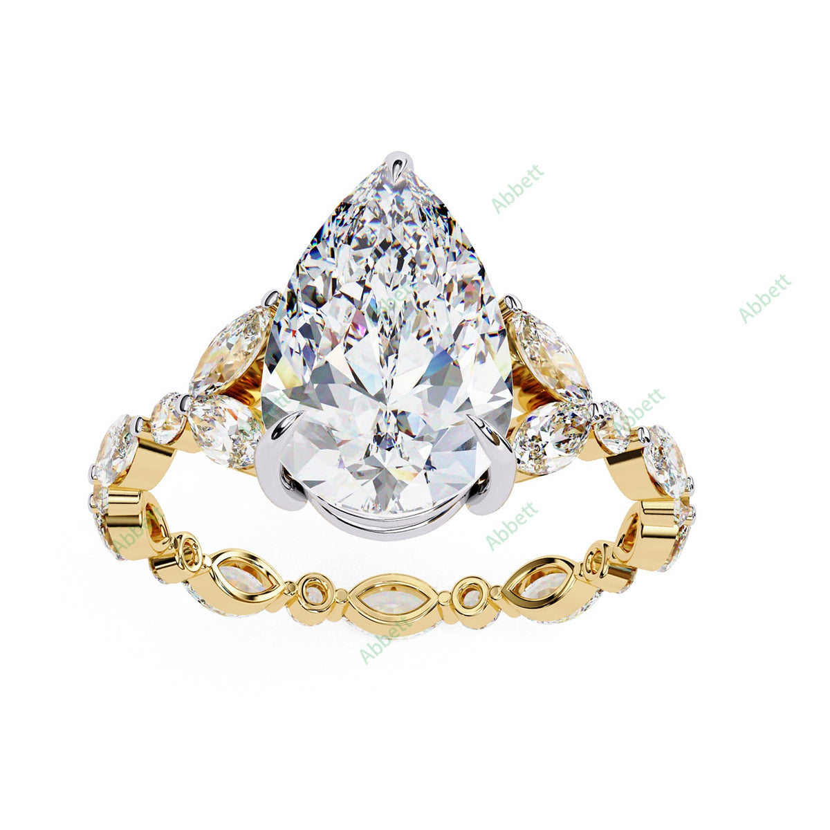 Accented Engagement Ring ENAC1132