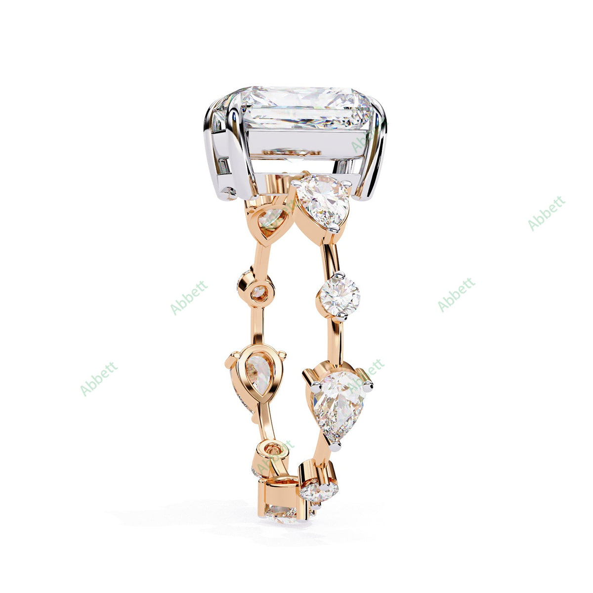 Accented Engagement Ring ENAC1133