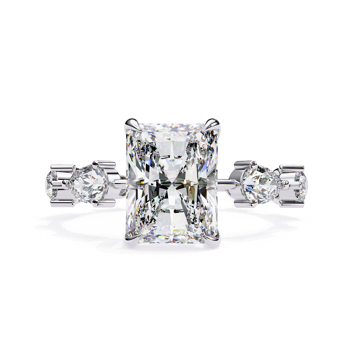 Accented Engagement Ring ENAC1133