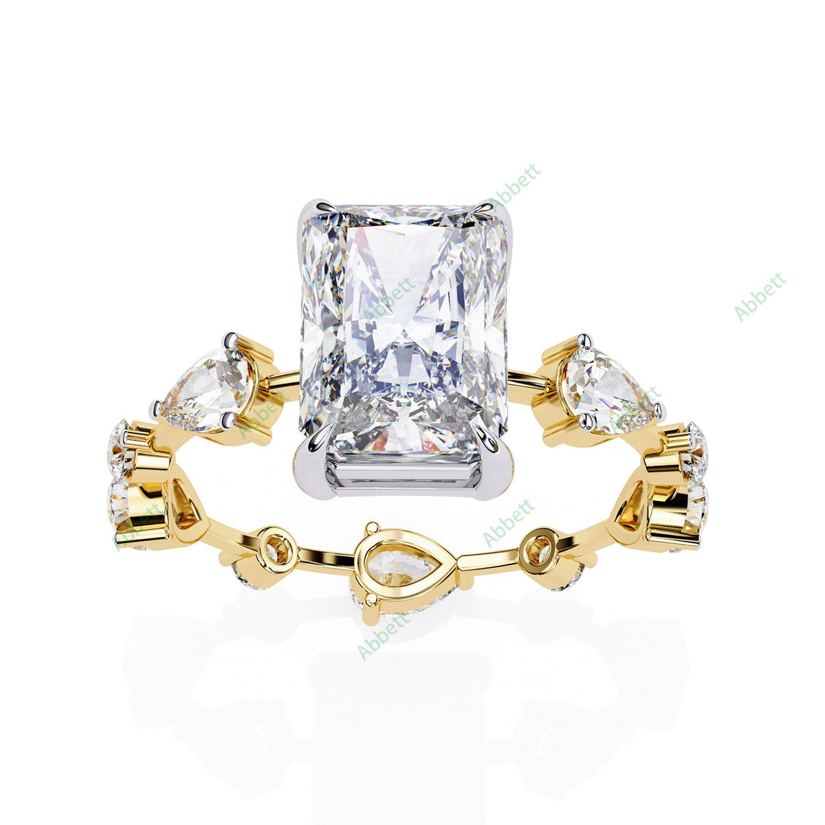 Accented Engagement Ring ENAC1133