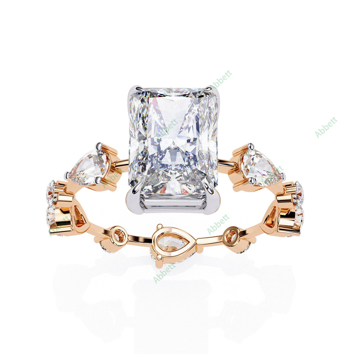 Accented Engagement Ring ENAC1133