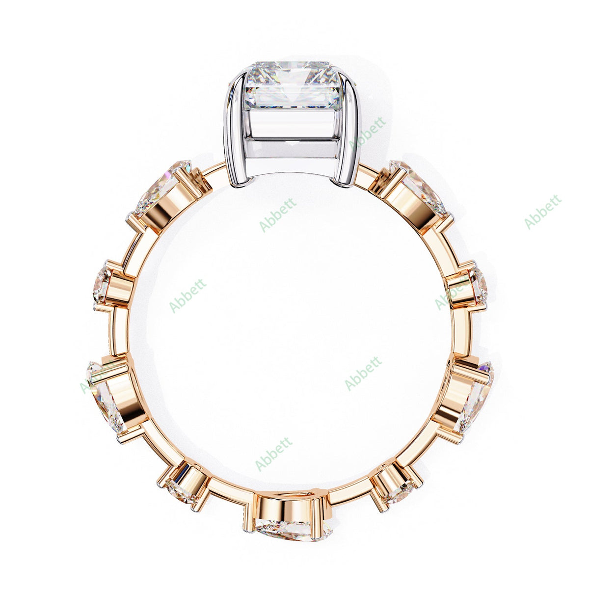 Accented Engagement Ring ENAC1133