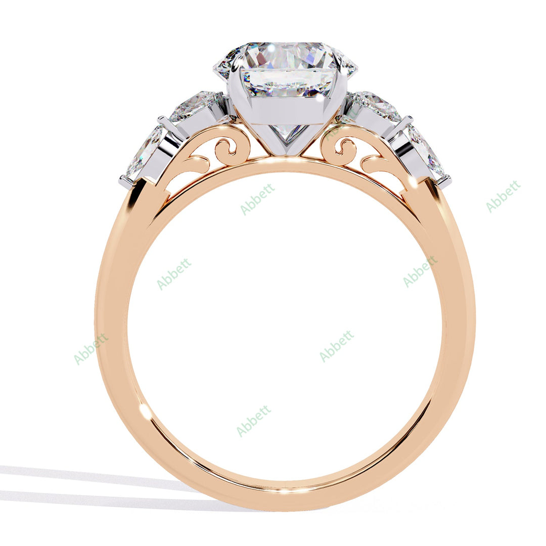 Accented Engagement Ring ENAC1135