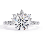 Load image into Gallery viewer, Accented Engagement Ring ENAC1135
