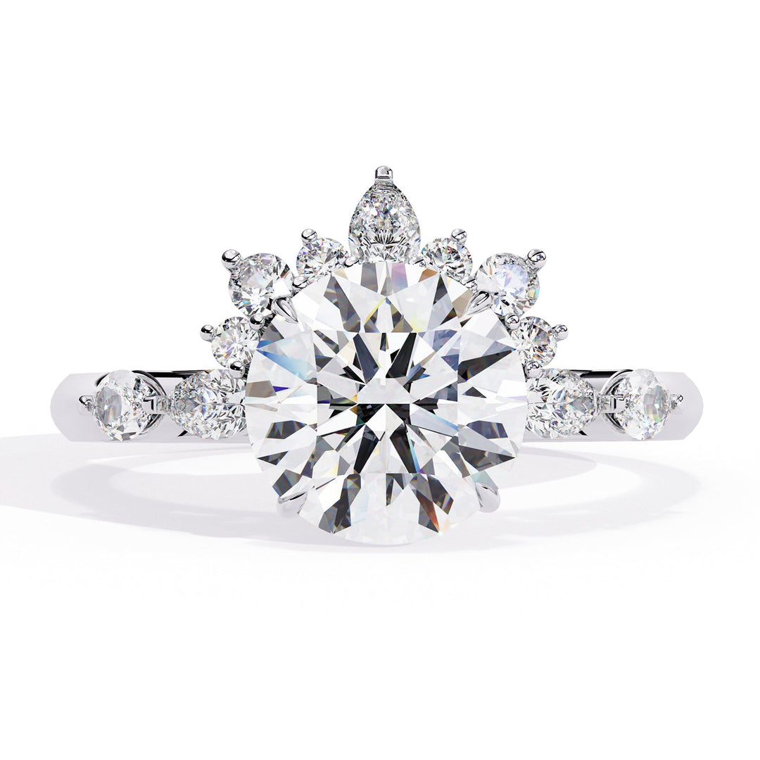Accented Engagement Ring ENAC1135