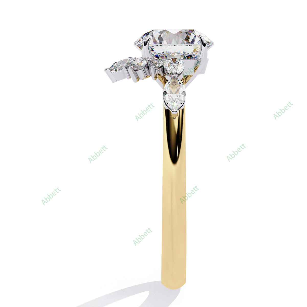 Accented Engagement Ring ENAC1135