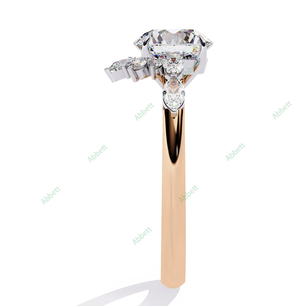 Accented Engagement Ring ENAC1135
