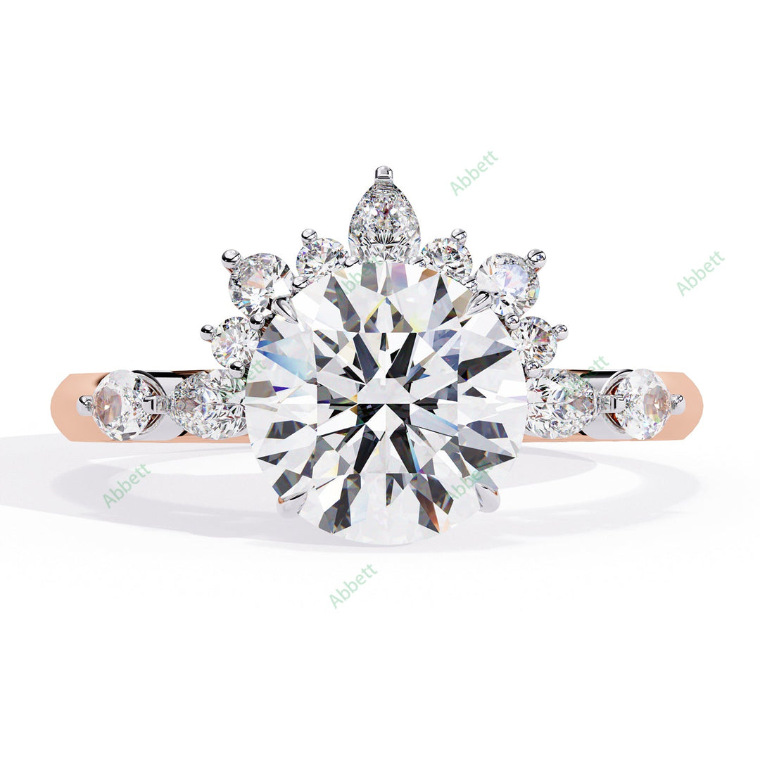 Accented Engagement Ring ENAC1135