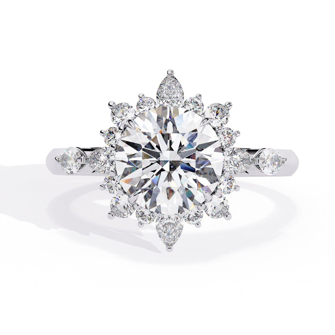 Accented Engagement Ring ENAC1136
