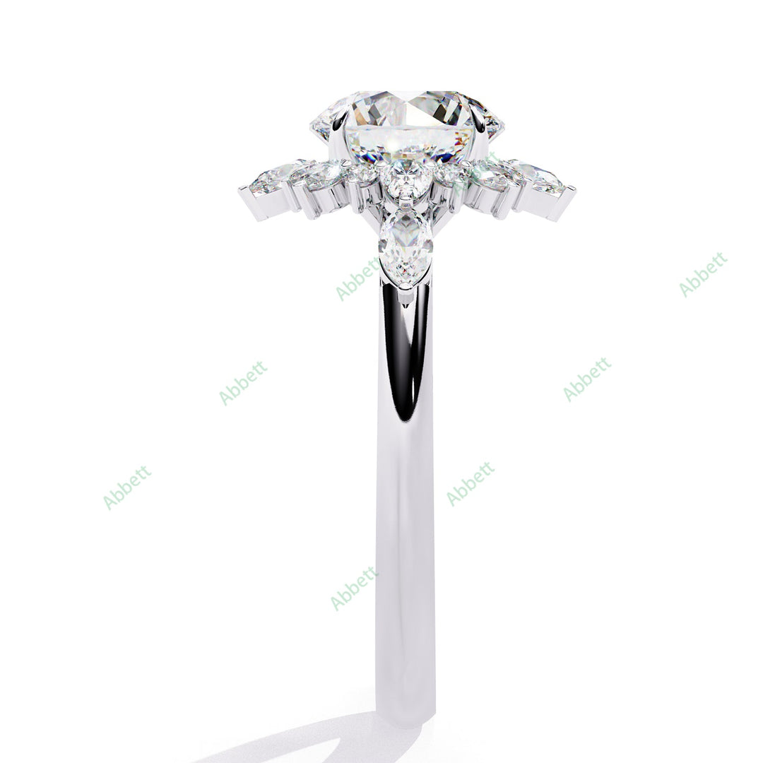Accented Engagement Ring ENAC1136
