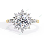 Load image into Gallery viewer, Accented Engagement Ring ENAC1136
