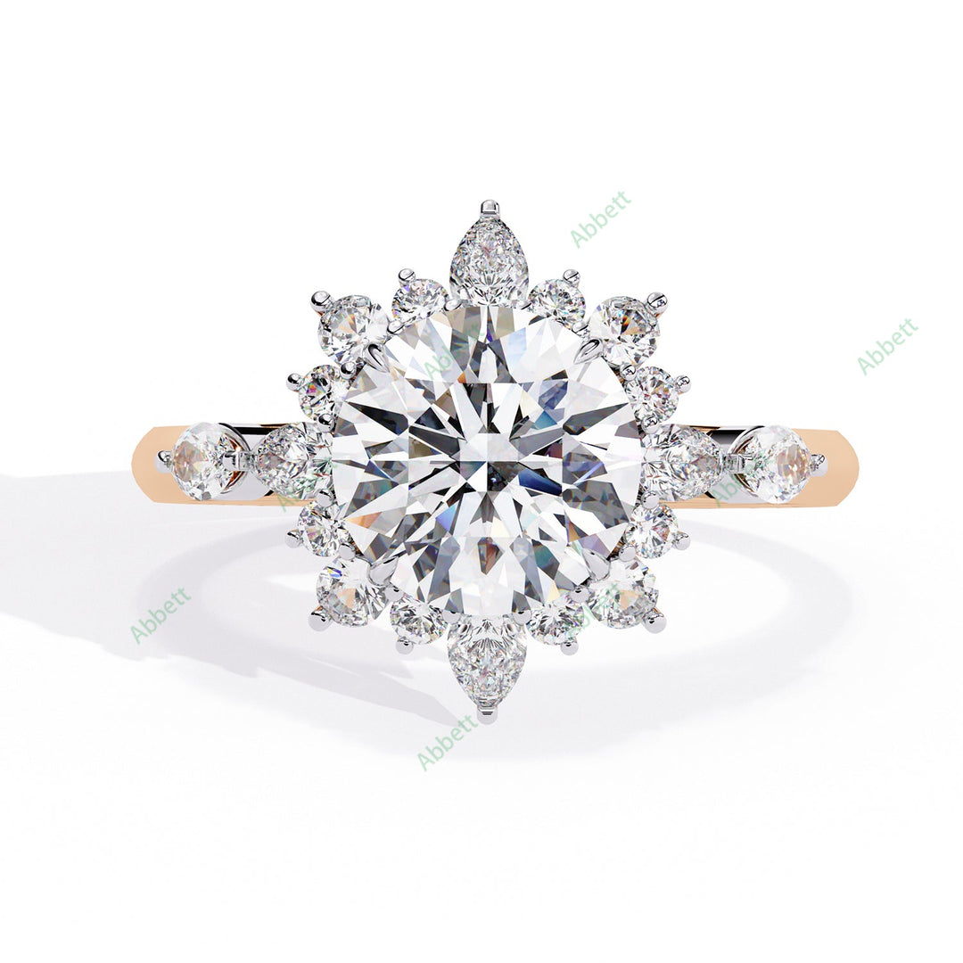 Accented Engagement Ring ENAC1136