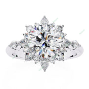 Accented Engagement Ring ENAC1136