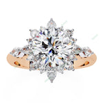 Load image into Gallery viewer, Accented Engagement Ring ENAC1136
