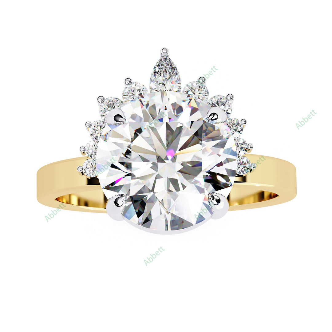 Accented Engagement Ring ENAC1138