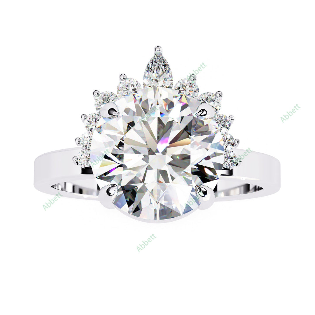 Accented Engagement Ring ENAC1138