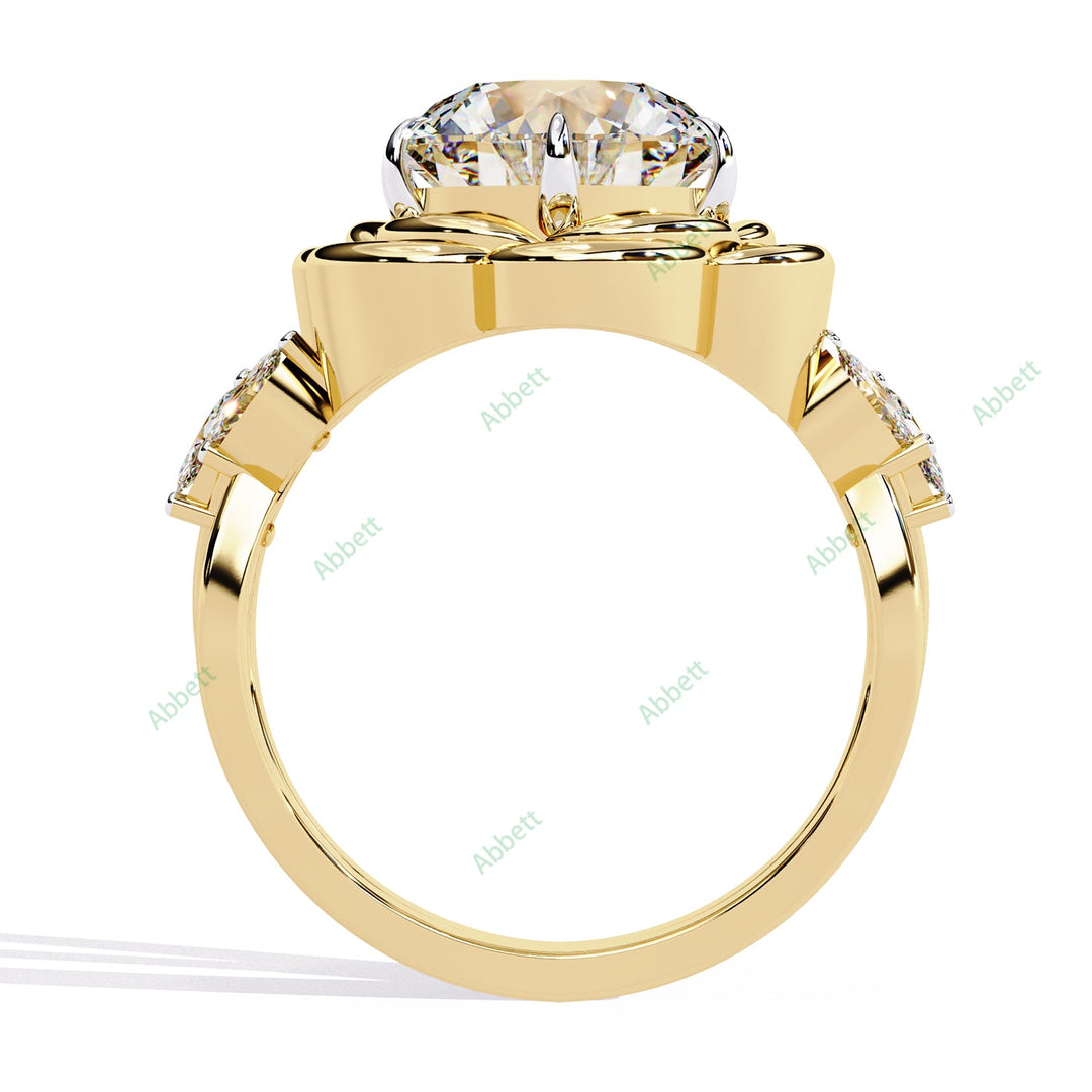 Accented Engagement Ring ENAC1143
