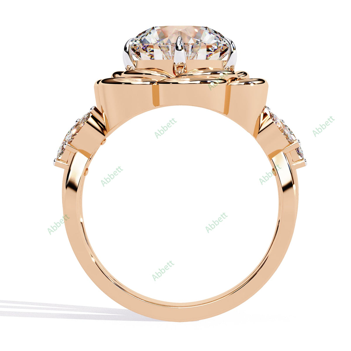 Accented Engagement Ring ENAC1143