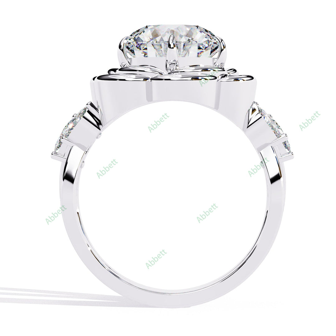 Accented Engagement Ring ENAC1143