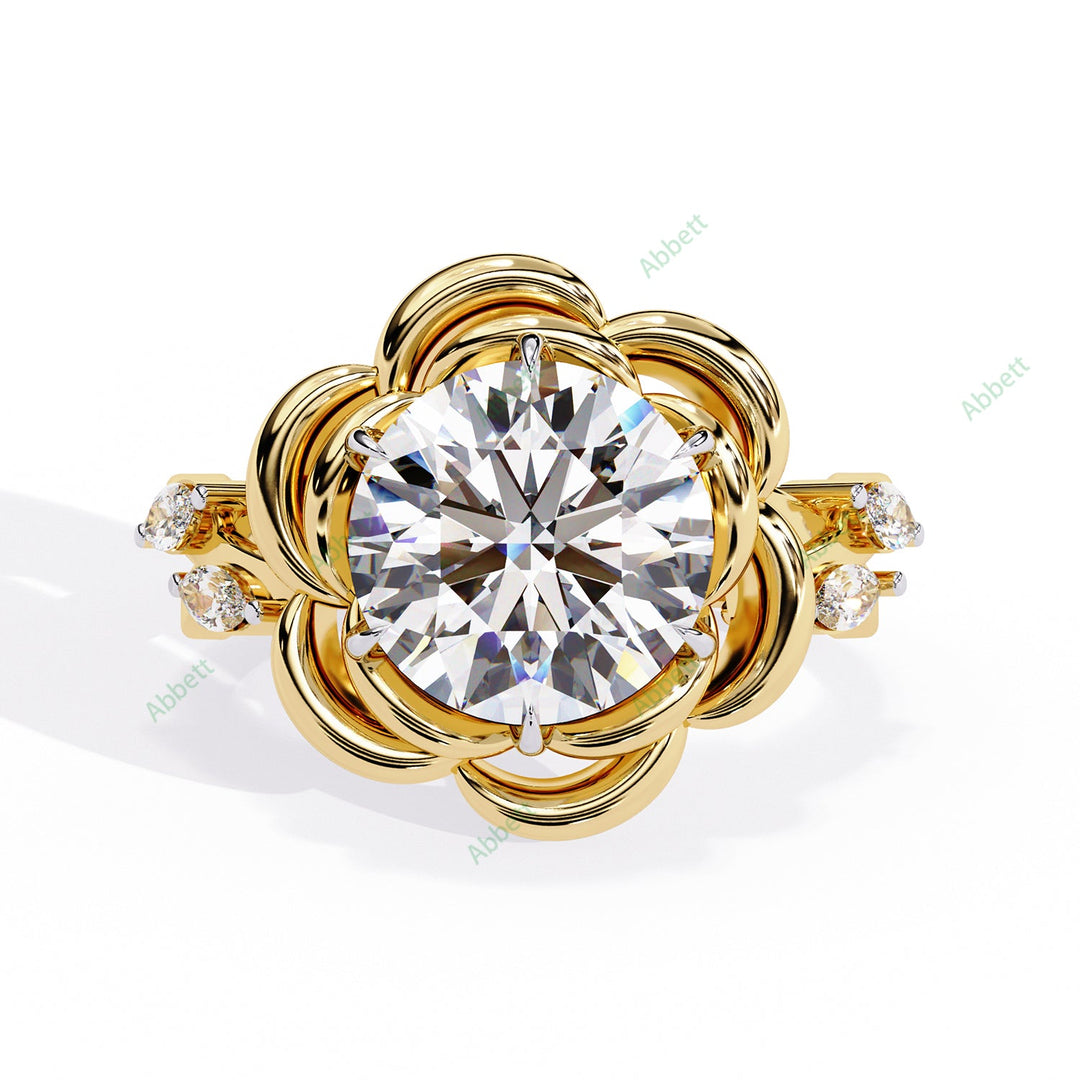 Accented Engagement Ring ENAC1143
