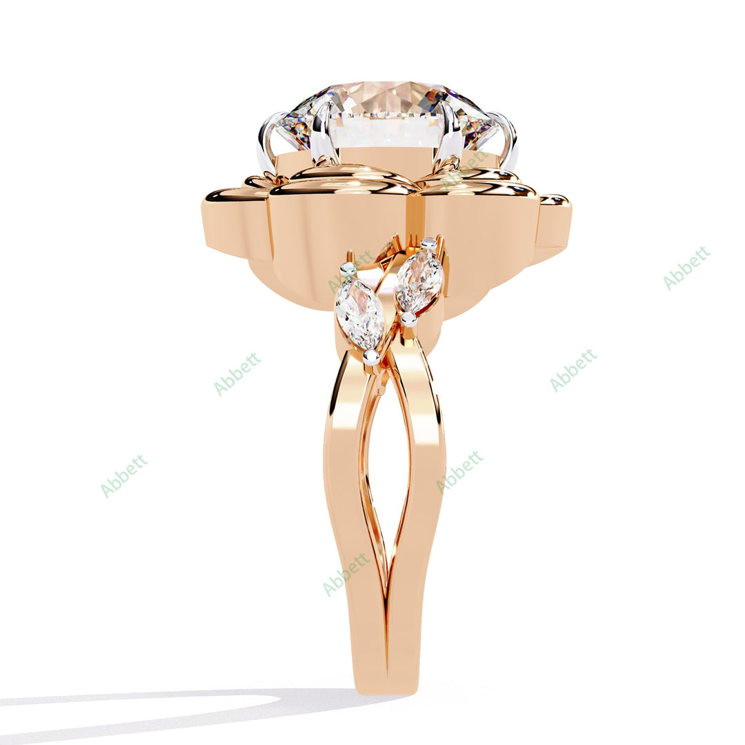 Accented Engagement Ring ENAC1143