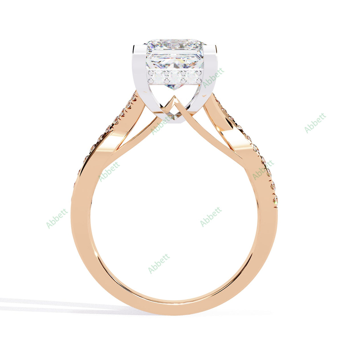 Accented Engagement Ring ENAC1144