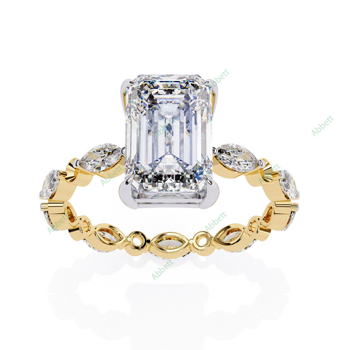 Accented Engagement Ring ENAC1145