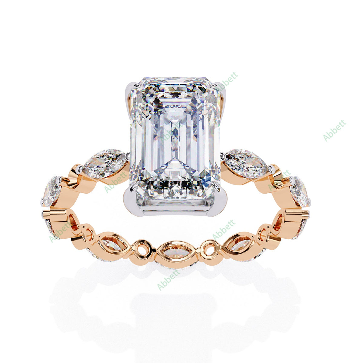 Accented Engagement Ring ENAC1145