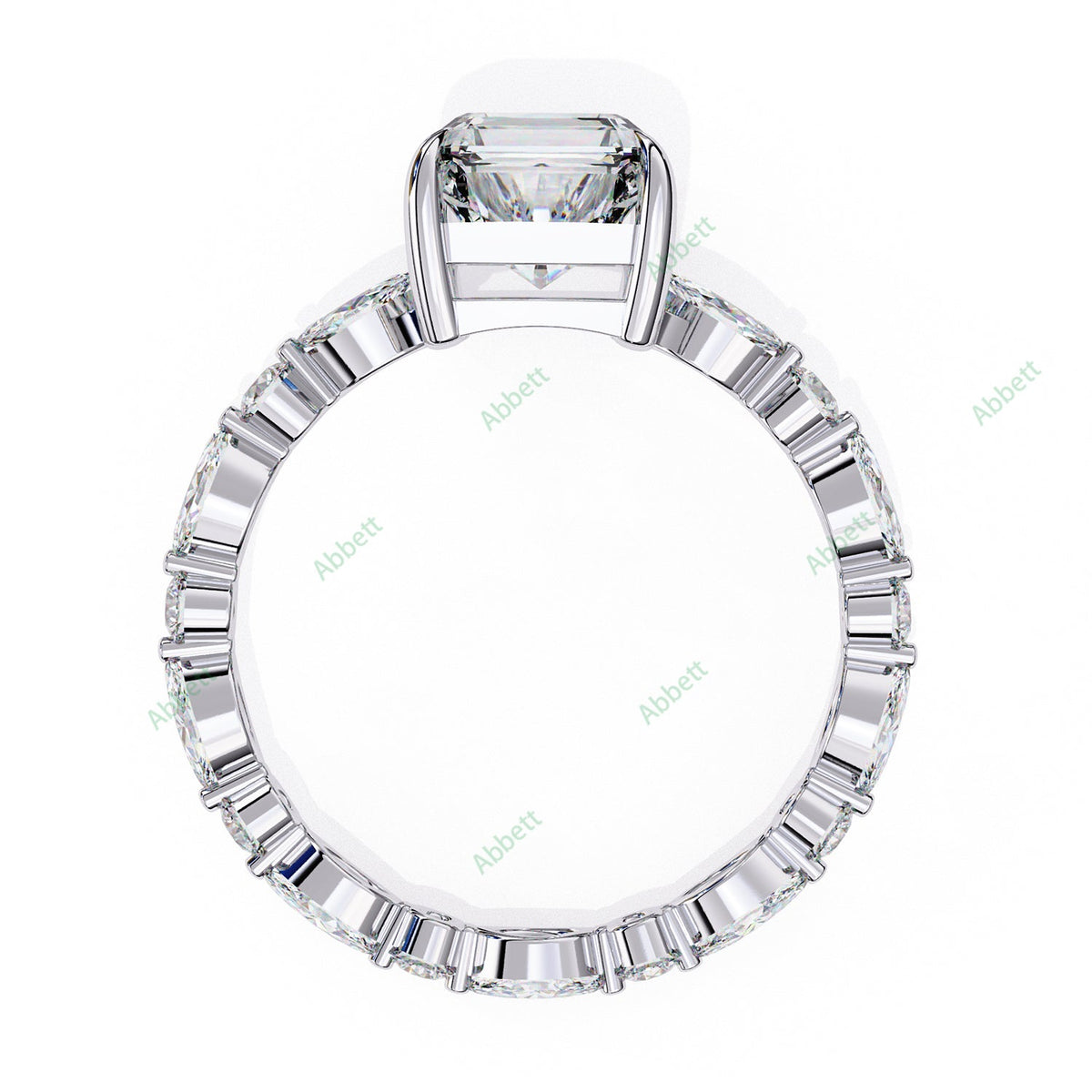 Accented Engagement Ring ENAC1145