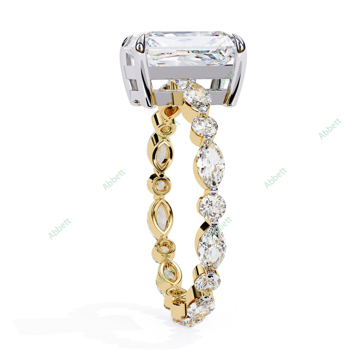 Accented Engagement Ring ENAC1145