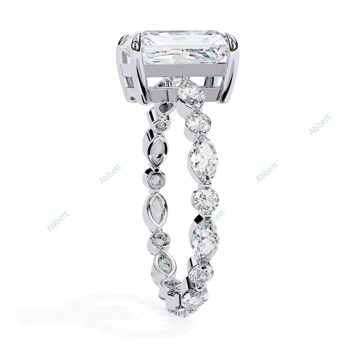 Accented Engagement Ring ENAC1145