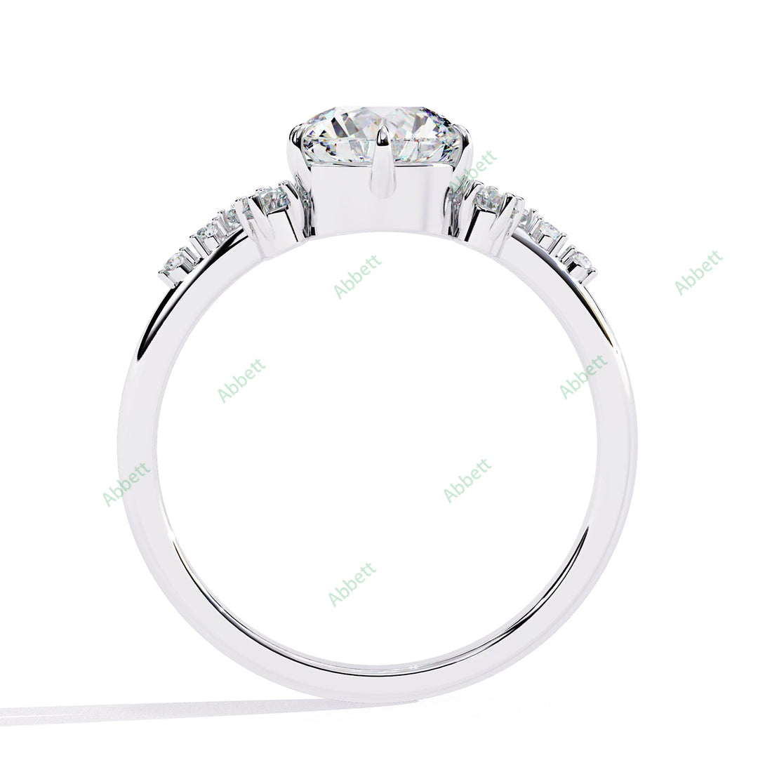 Accented Engagement Ring ENAC1146