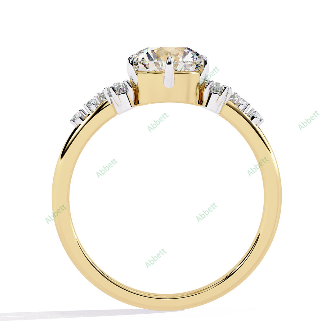 Accented Engagement Ring ENAC1146